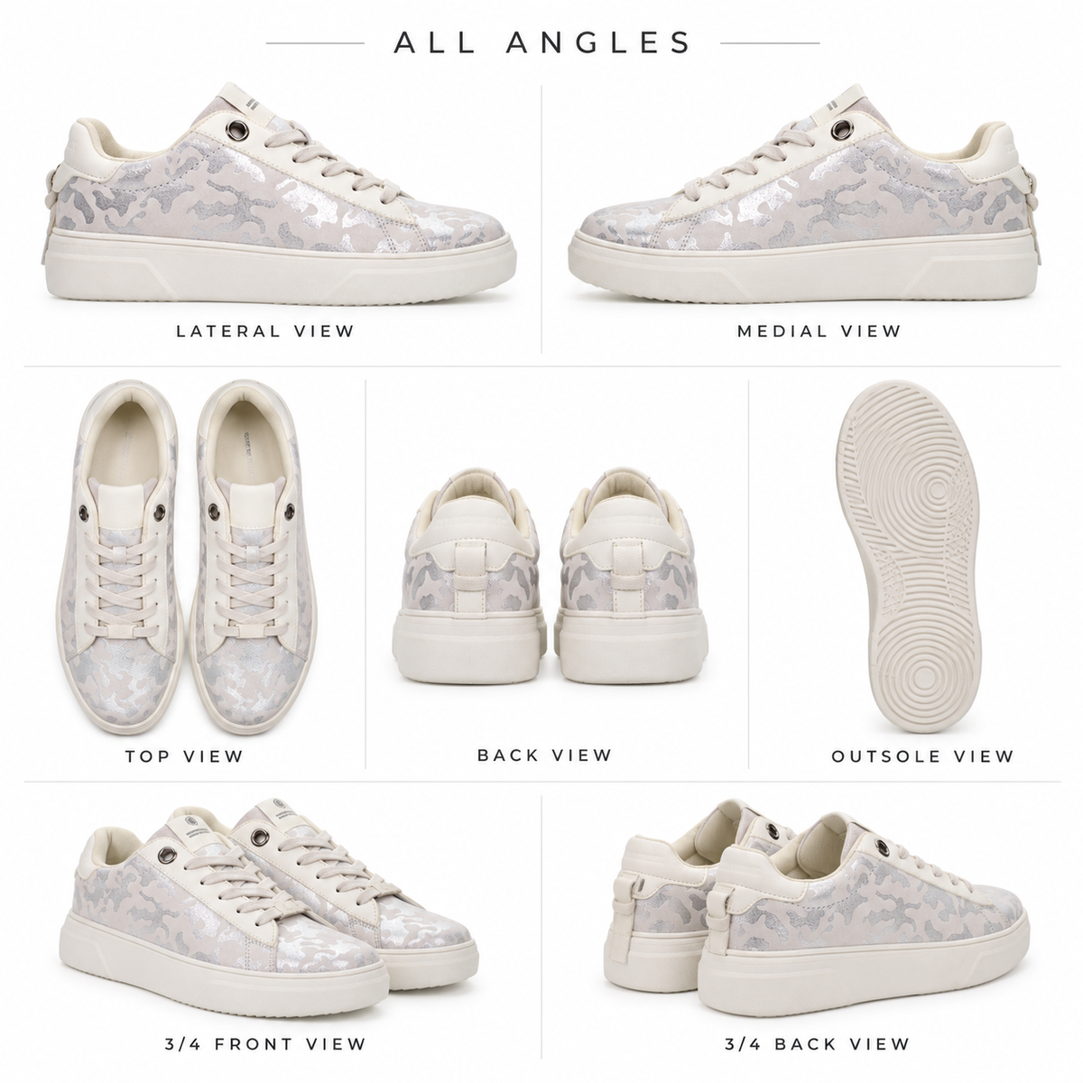 Lumberjack GELLER Women's White Sneakers