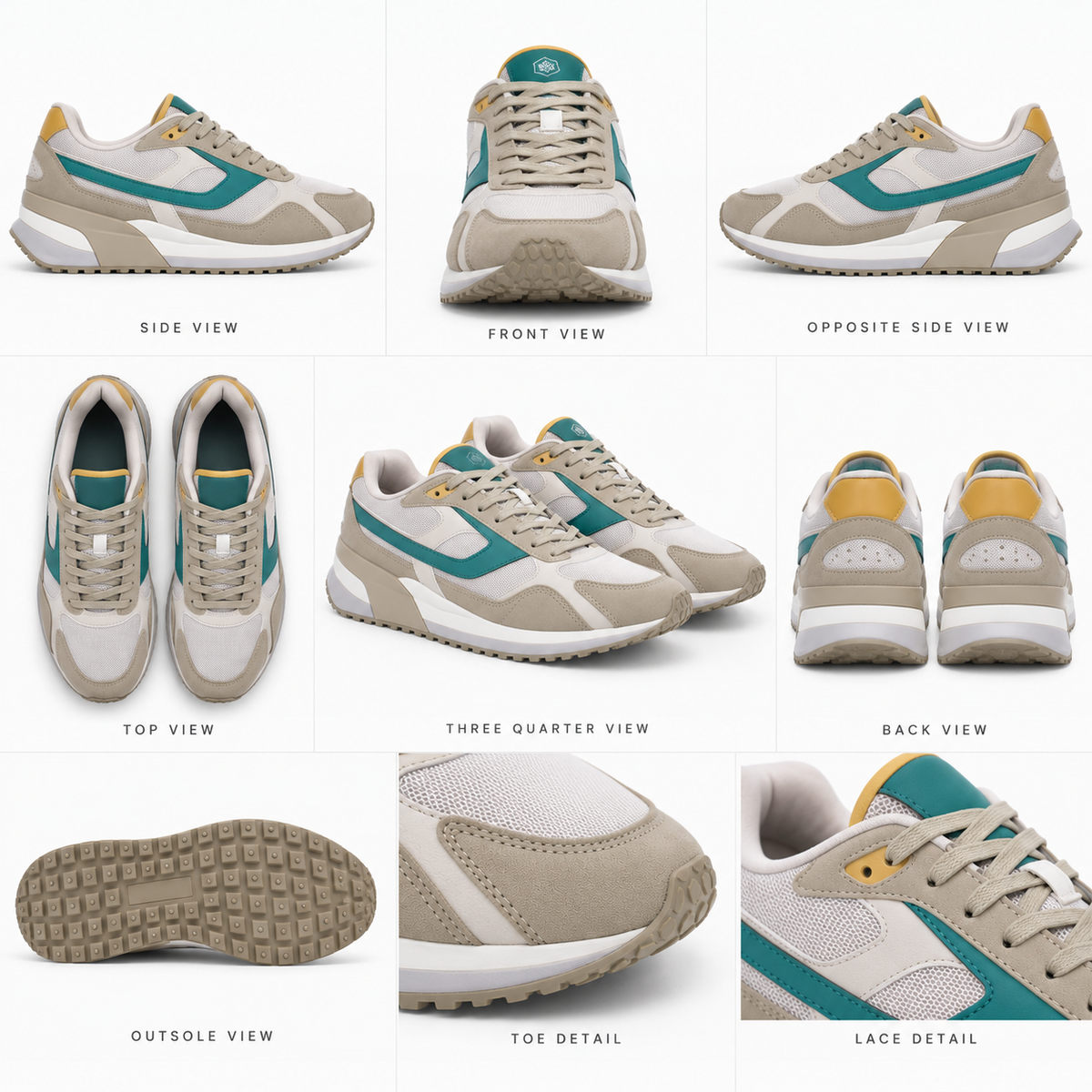 Lumberjack ERRE Men’s Casual Sneakers – L SAND
