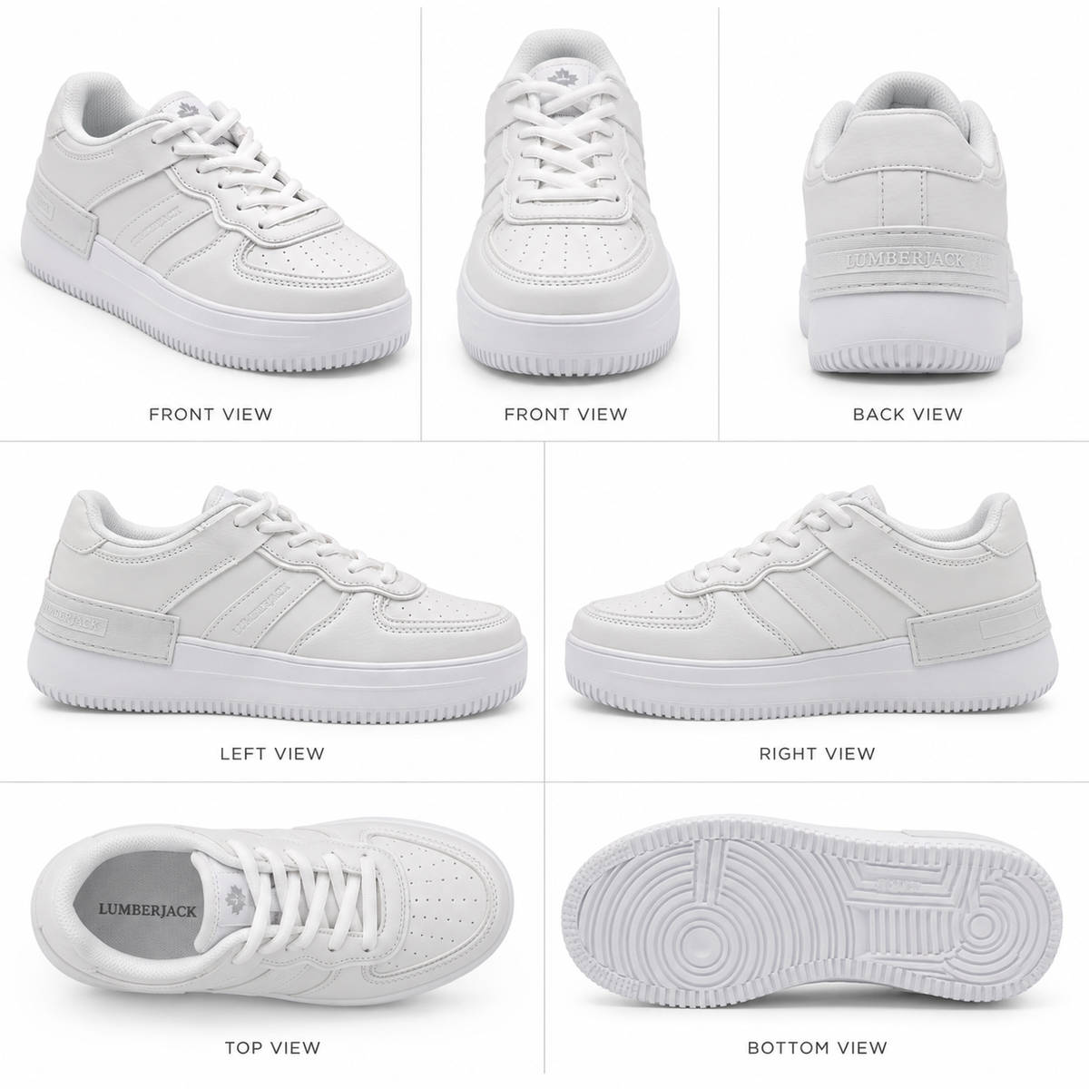 Lumberjack Freya Women's White Platform Sneakers