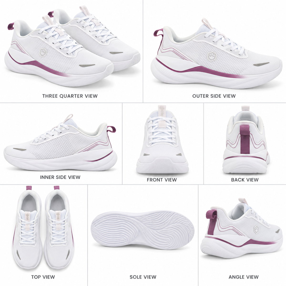 Lumberjack LEMINA Women’s Casual Sneakers – White