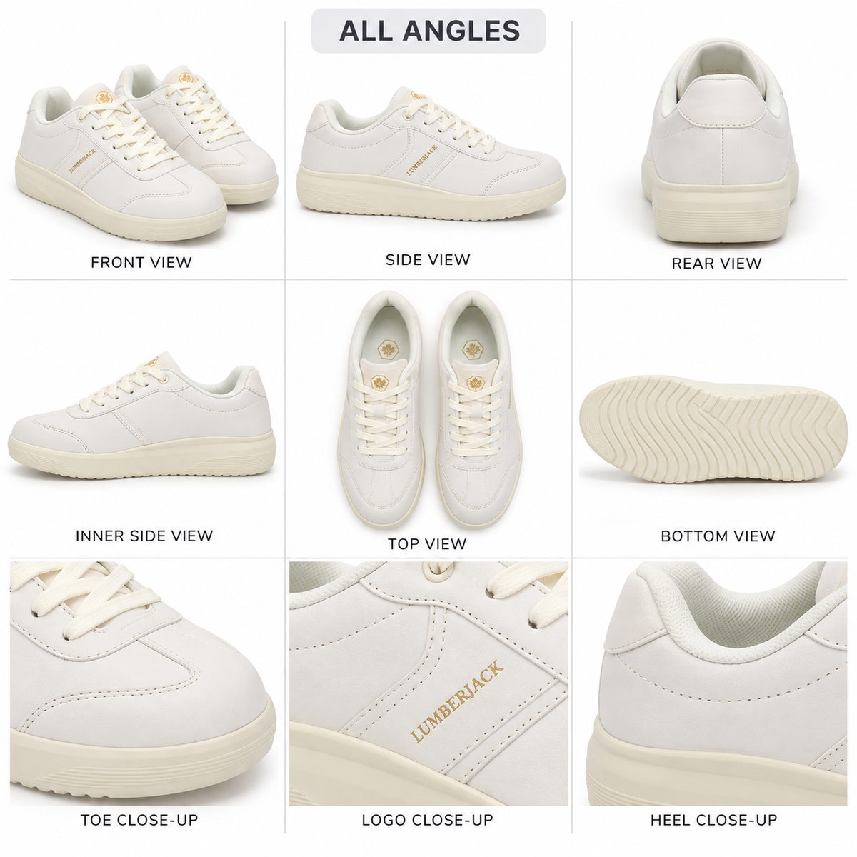 Lumberjack Fridy Beige Women's Everyday Lifestyle Sneakers