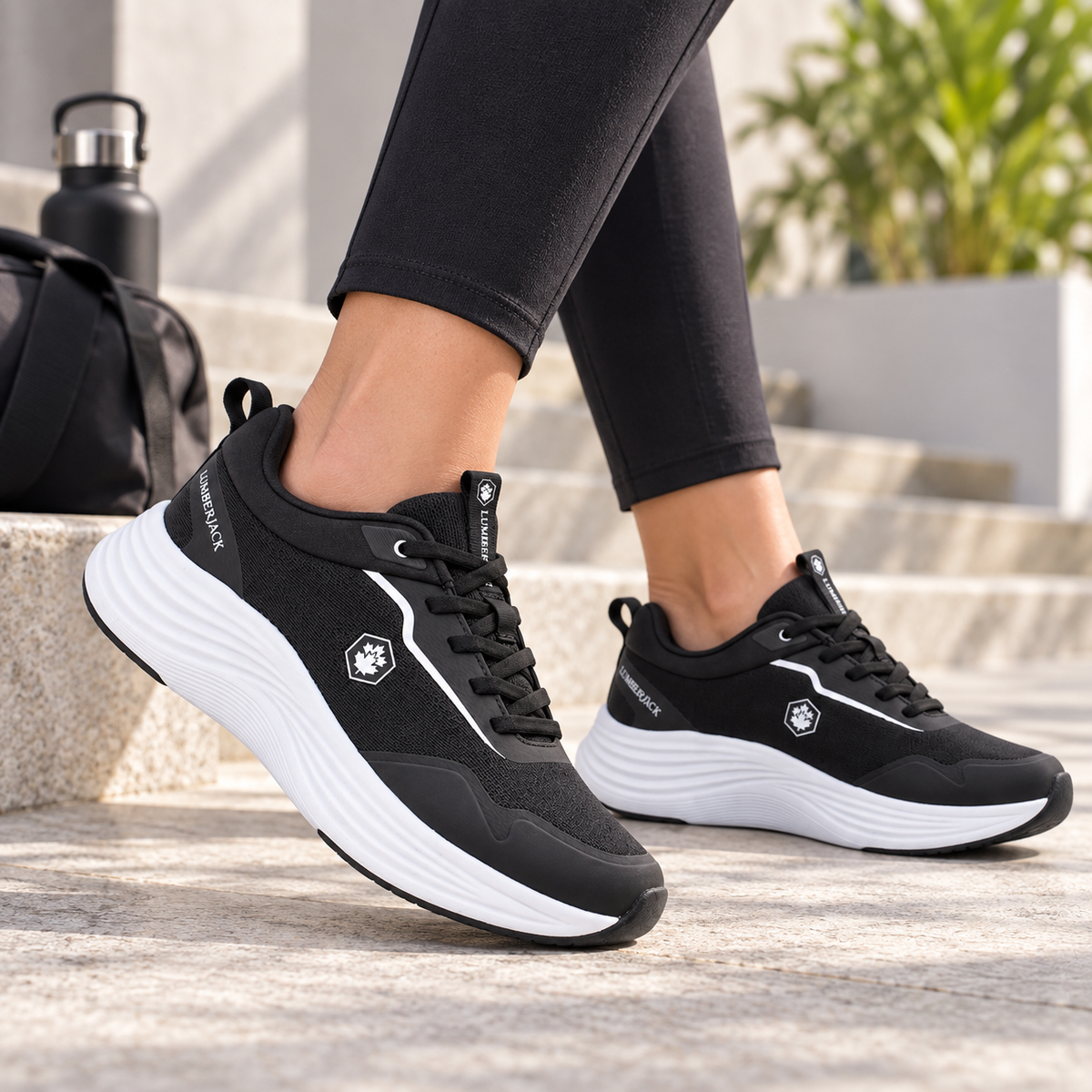 Lumberjack TALARA Women’s Casual Sneakers – Black