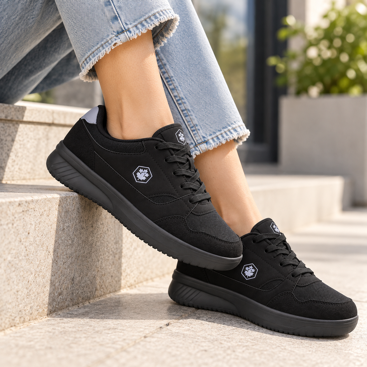Lumberjack Finian Black Women’s Casual Sneaker