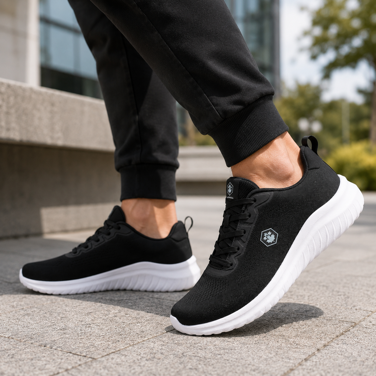 Lumberjack Moko Black Men's Casual Lifestyle Sneakers