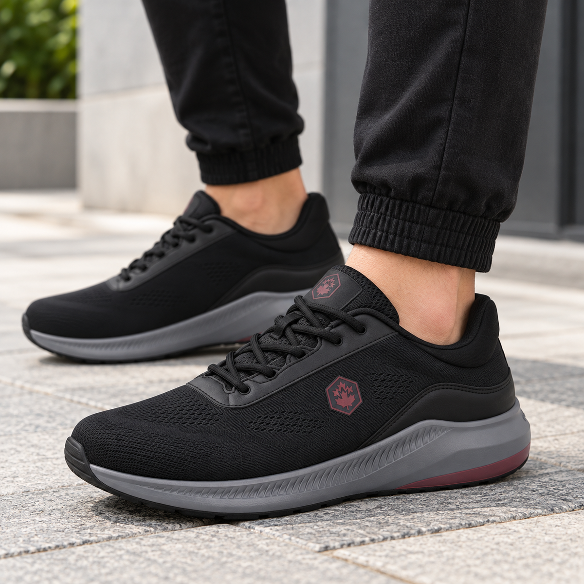 Lumberjack MUSONDA Men’s Casual Sneakers – Black