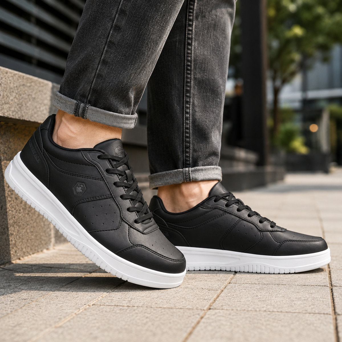 Lumberjack Udemy Black Men's Sneakers