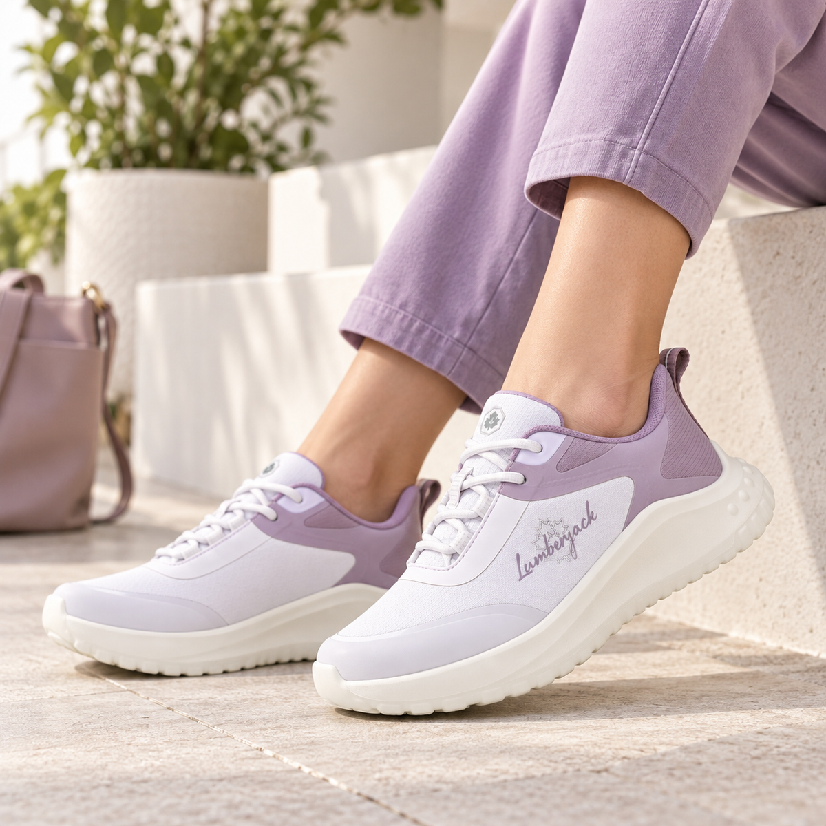 Lumberjack ANYK Women’s Casual Sneakers – Lilac
