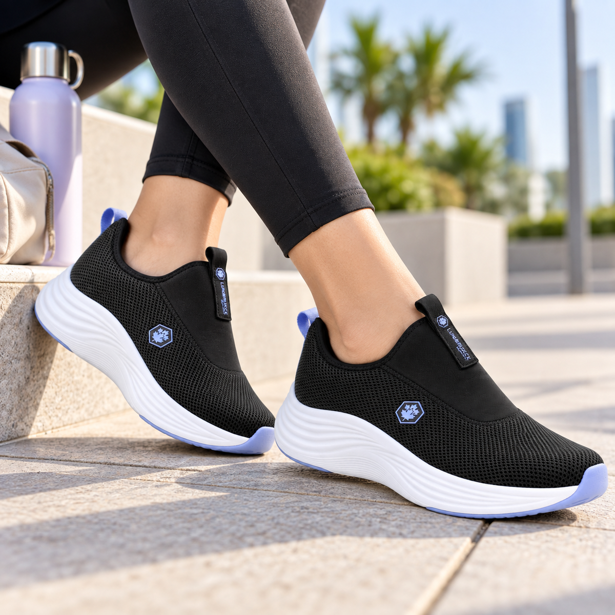 Lumberjack Talara Women’s Casual Sneakers – Black