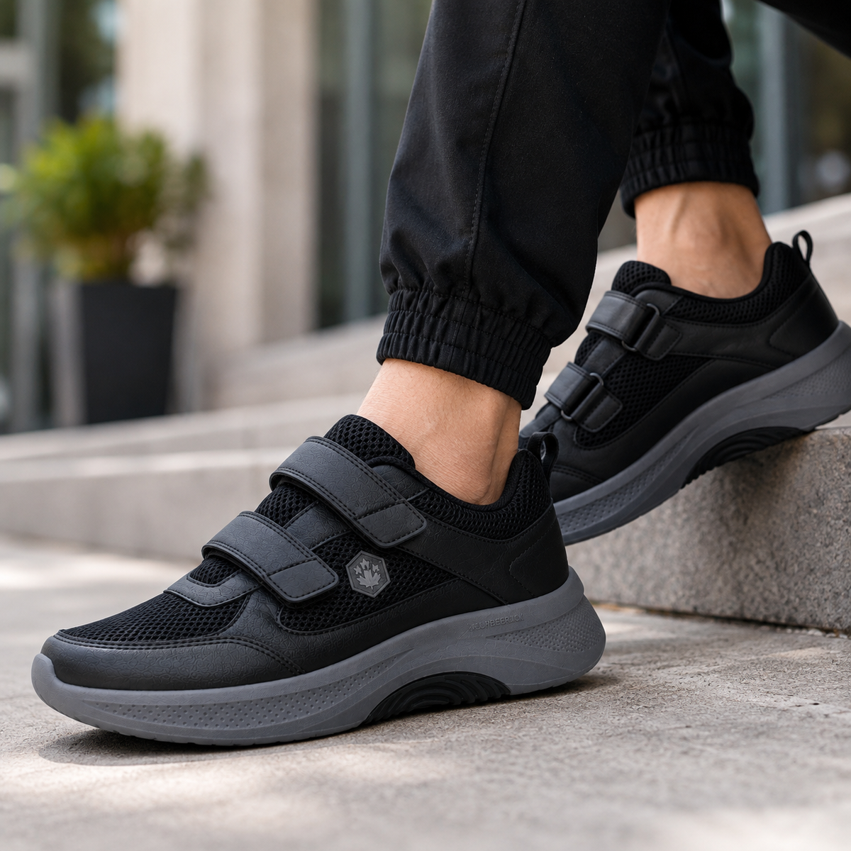 Lumberjack Close Black Men's Sneakers