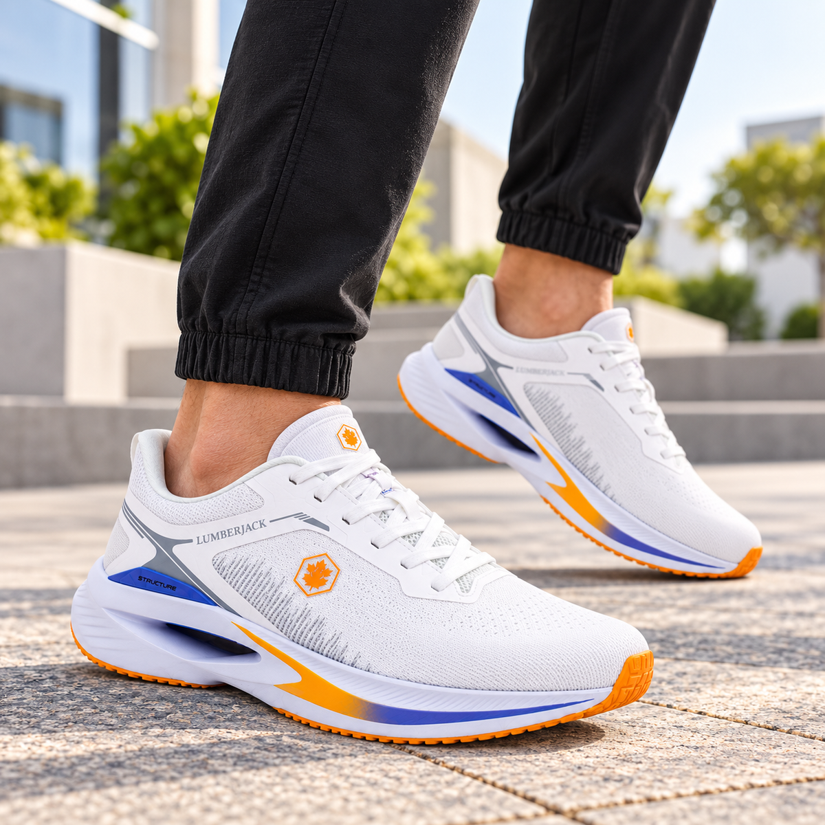 Lumberjack Cest White Men’s Lifestyle Sneakers