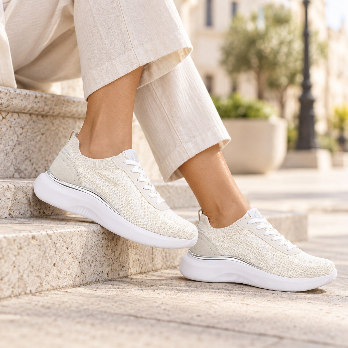 Lumberjack KEIRA Women’s Casual Sneakers – White