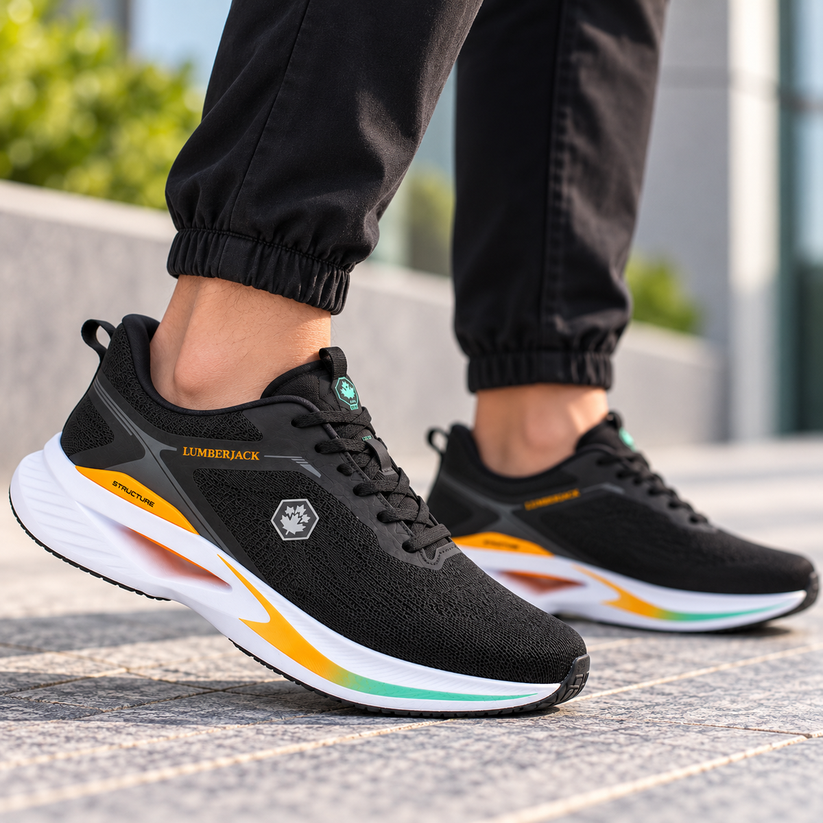 Lumberjack Cest Black Men’s Lifestyle Sneakers