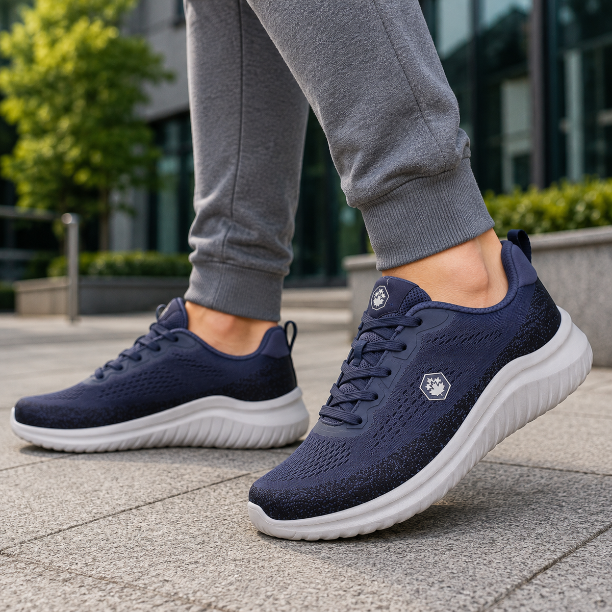 Lumberjack Moko Navy Blue Men's Casual Sneakers