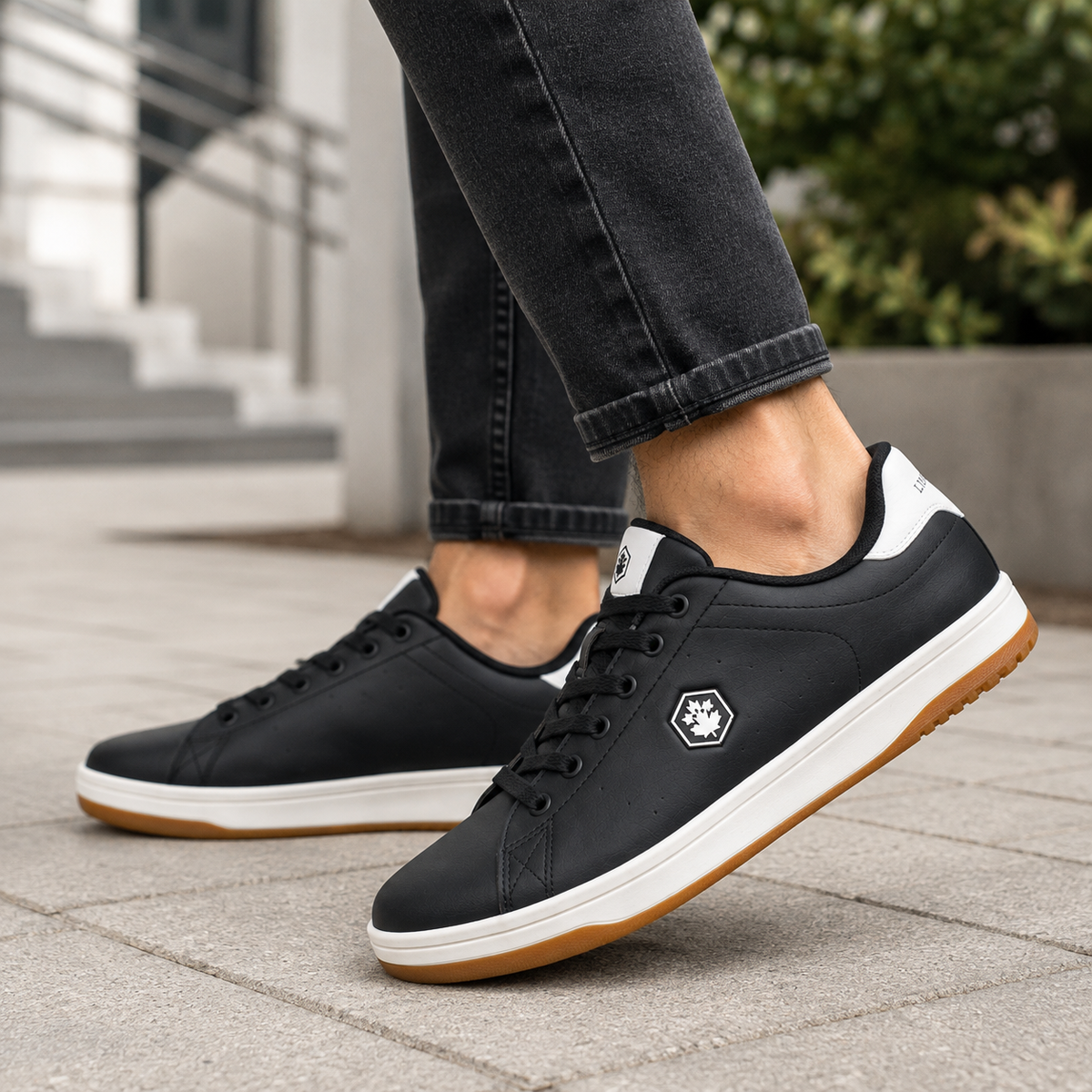Lumberjack Rea Black Men's Casual Sneakers