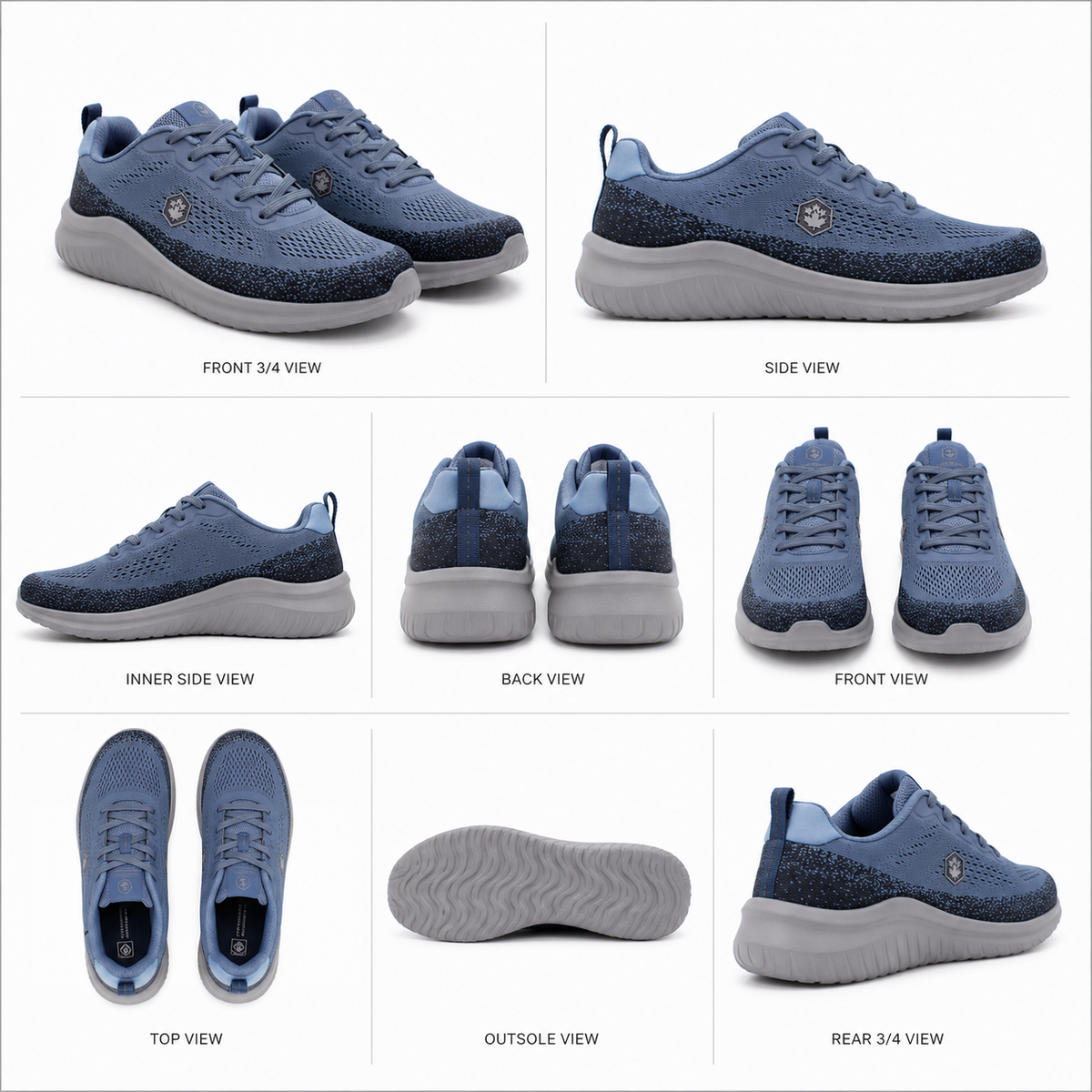 Lumberjack Moko Light Blue Men’s Casual Sneakers